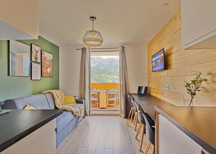 公寓 De Charme Avec Vue Sur Le Val D'allos, Parking Et Wifi Gratuit