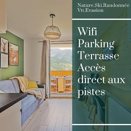 De Charme Avec Vue Sur Le Val D'allos, Parking Et Wifi Gratuit Allos