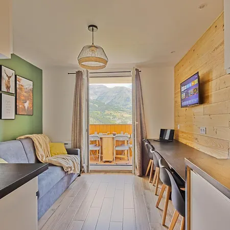 Apartment De Charme Avec Vue Sur Le Val D'allos, Parking Et Wifi Gratuit