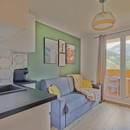 De Charme Avec Vue Sur Le Val D'allos, Parking Et Wifi Gratuit Apartment Allos